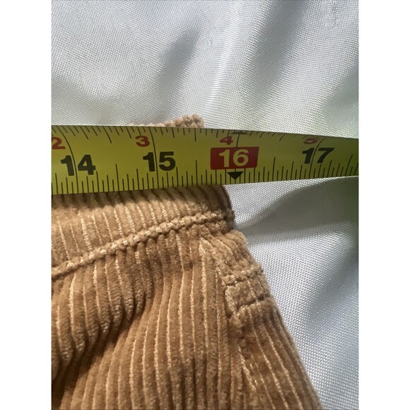 NWT LOFT The Straight High Rise Tan Brown Corduroy Pants Petite Womens Size 30 - Picture 5 of 14